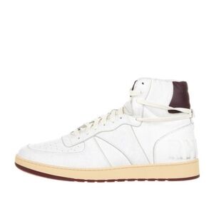 Rhude Leather High Top Sneakers